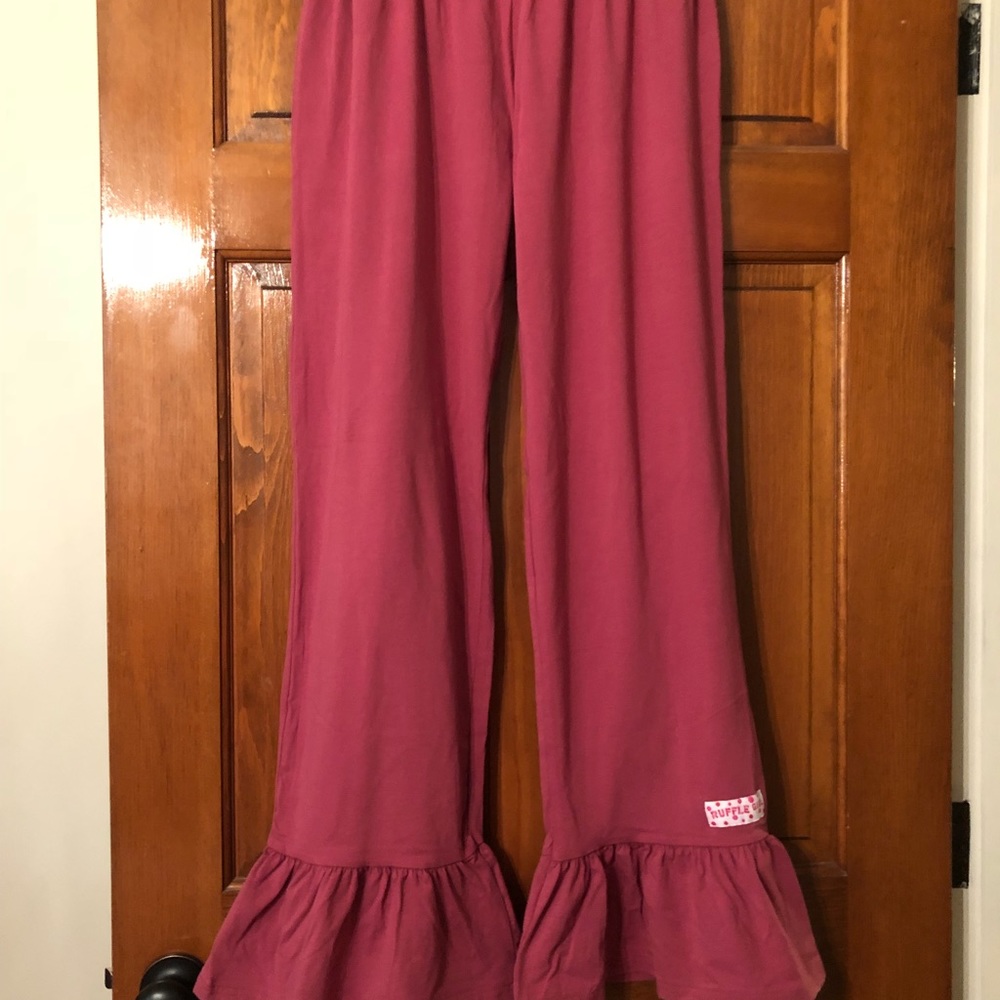 RUFFLE GIRL CLASSIC RUFFLE PANT BNWT